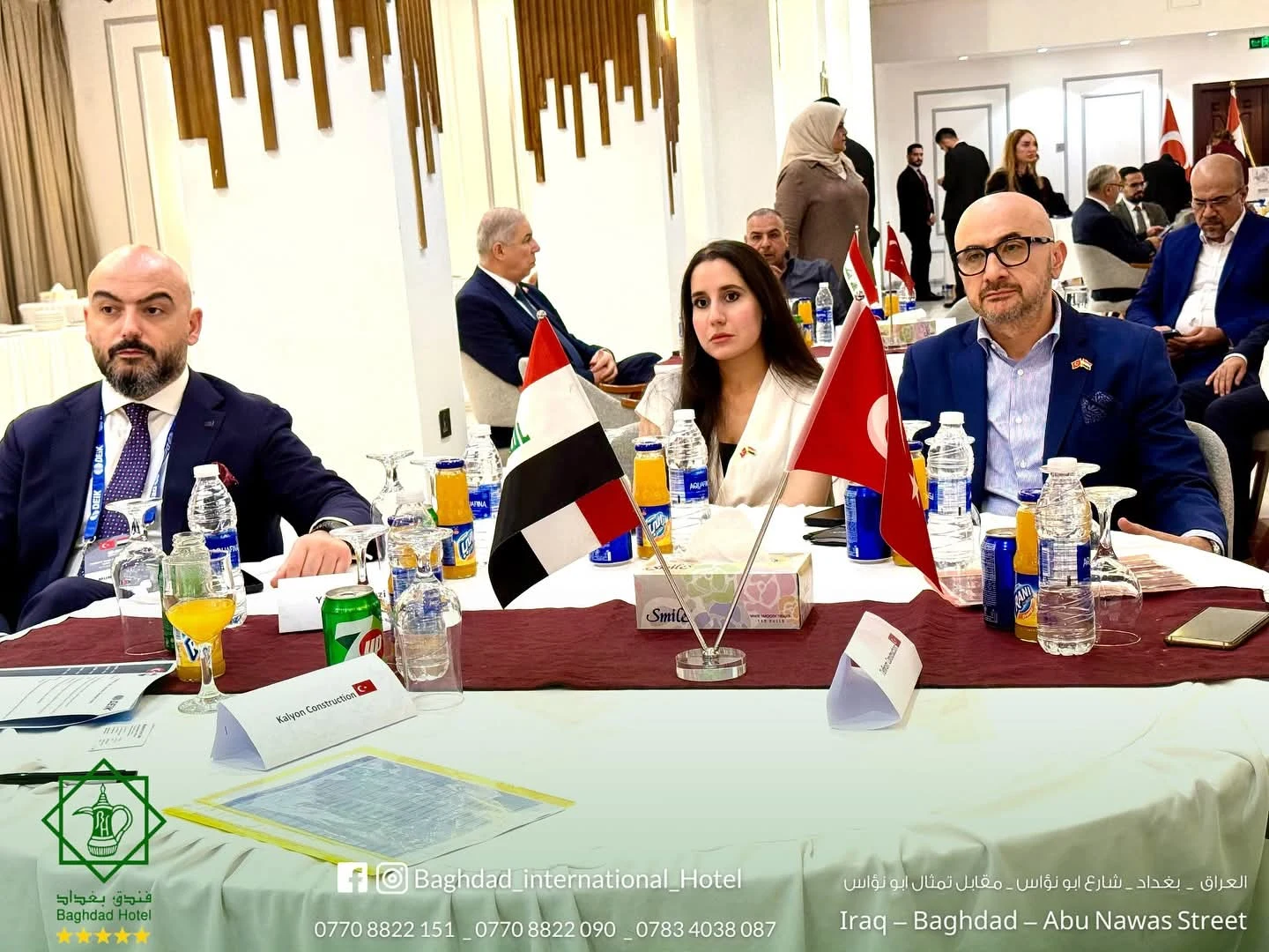 مشاركة المجلس في ملتقى الأعمال العراقي التركي ببغداد