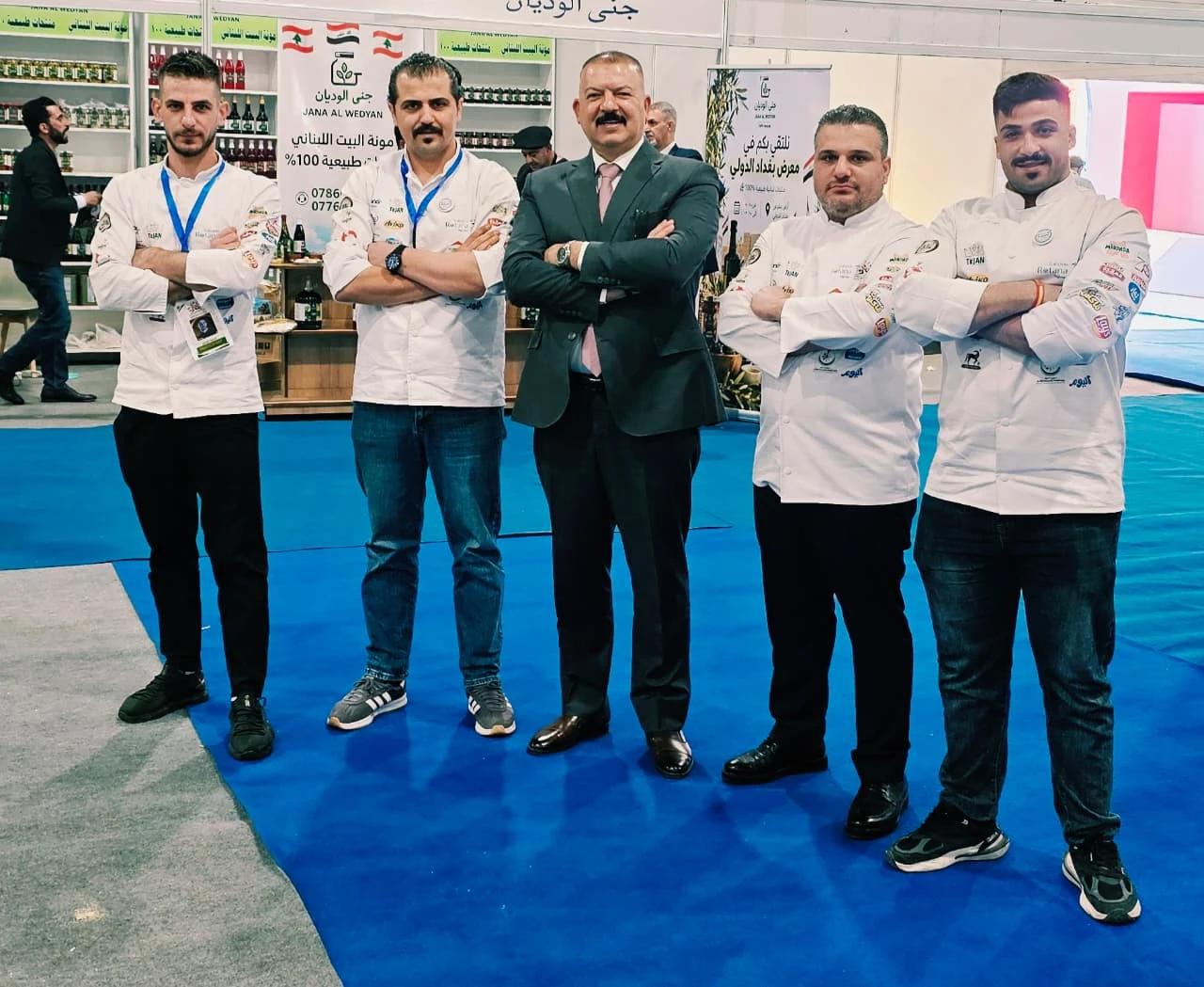 رئيس المجلس في معرض الغذاء والتغليف العراقي العربي